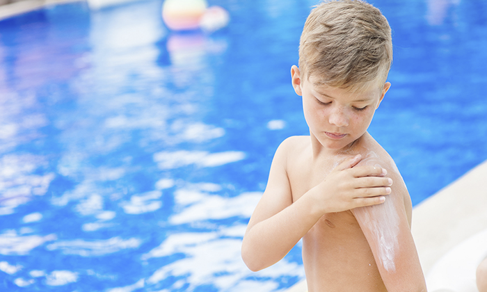 Prevención del daño solar en niños y adolescentes