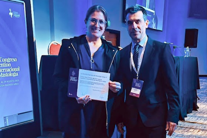 La Unidad de Mastología recibió  un premio que jerarquiza el manejo del cáncer de mama en nuestra ciudad